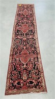 HAND KNOTTED PERSIAN WOOL RUNNER