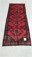 HAND KNOTTED PERSIAN WOOL RUNNER