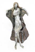 Surrealist Ceramic Sculpture of a Woman