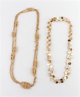 Gold-Tone Necklaces incl. JBK, Group of 2
