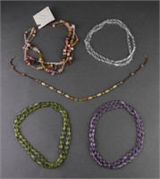 Handcrafted & Other Glass Beaded Necklaces, 5
