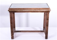 Asian Manner Wood Side Table