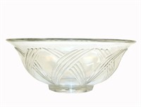 Mid-Century Cut Glass Bowl / Planter