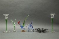 Group Of Vintage Glassware, 6