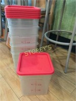 8Qrt Food Container w/ Lid