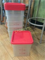 8Qrt Food Container w/ Lid