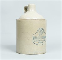 Antique Waconda Water Salt Glazed Jug
