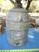 Vintage Galvanized Insulated Beverage Cooler