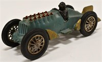 Early Cast Iron Hubley Golden Arrow Racer