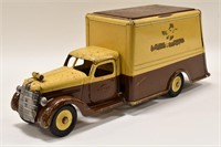 Original Buddy L Parcel Delivery Ride On Truck