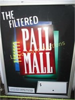 Pall Mall Cigarettes Large Advertising Sign