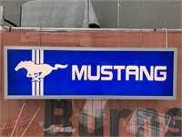 Ford Mustang Light Box Single Sided 1000x310