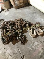 (2) Log Chains, 14’, 1/2” thick link