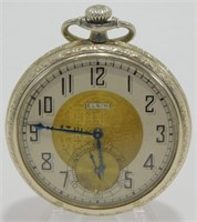 Elgin Antique Pocket Watch: 12-Size 15-Jewel