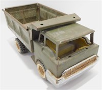 Vintage Structo Army Engineers Metal Dump Truck -
