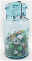 * Jar of Marbles with 1 Steel Marble