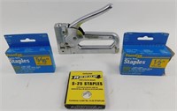 Arrow Fastener Stapler with 3 Boxes of Staples