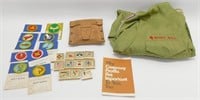 Old Boy Scout Items - Merit Badges, Survival