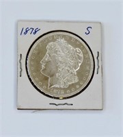 1878S Morgan Silver Dollar