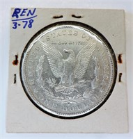 1880 O Morgan Silver Dollar