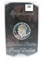 Eisenhower U.S. Proof Dollar 1972