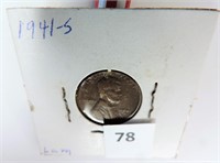 1941-S Lincoln Penny LAM