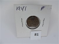 1941-P Lincoln Penny
