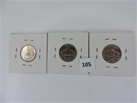 1974-D BU Nickels (Set of 3)