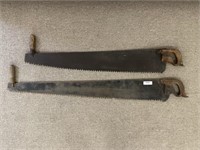 2 Early Cross Cut Saws