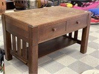 Mission Oak Table Bed  Made by The United Company