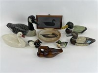 Group of Duck Related Collectibles
