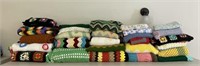 Collection of  27 Handmade Afghans