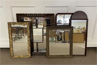 Group of 5 Mirrors