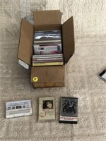 Box Lots of a Few Cassettes Lots of CD's