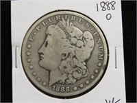 1888 O MORGAN SILVER DOLLAR 90%