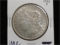 1921 S MORGAN SILVER DOLLAR 90%