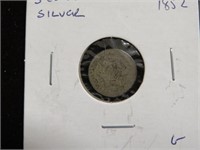 1852 3 CENT SILVER