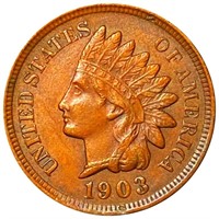 1903 Indian Head Penny CLOSELY UNCIRCULATED