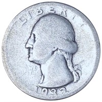 1932-D Washington Quarter NICELY CIRCULATED