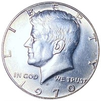 1970-D Kennedy Half Dollar UNCIRCULATED