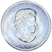 2018 Elizabeth II 5 Dollar Silver UNCIRCULATED