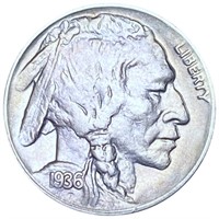 1936-D Buffalo Head Nickel XF