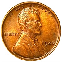 1928 Lincoln Wheat Penny UNCIRCULATED