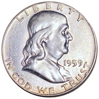 1959 Franklin Half Dollar UNCIRCULATED