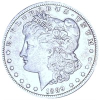1889-O Morgan Silver Dollar ABOUT UNCIRCULATED