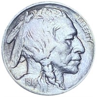 1914 Type 2 Buffalo Head Nickel LIGHTLY CIRCULATED