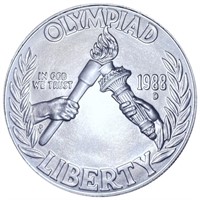 1988-D Olympiad Dollar UNCIRCULATED