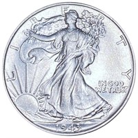 1943 Walking Liberty Half Dollar UNCIRCULATED