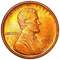 1909 V.D.B. Lincoln Wheat Penny UNCIRCULATED