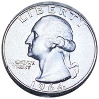 1964-D Washington Quarter UNCIRCULATED